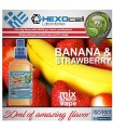 NATURA MIX SHAKE VAPE BANANA & STRAWBERRY ICE 30/60ML (μπανάνα, φράουλα και μέντα )