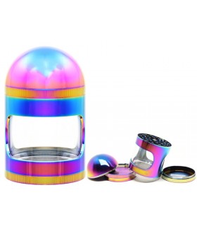 Τρίφτης καπνού ATOMIC Metal Grinder Rainbow Aluminium 5 parts 63mm 212561