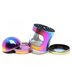 Τρίφτης καπνού ATOMIC Metal Grinder Rainbow Aluminium 5 parts 63mm 212561