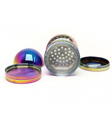 Τρίφτης καπνού ATOMIC Metal Grinder Rainbow Aluminium 5 parts 63mm 212561