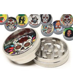 Τρίφτης καπνού MADO Metal Grinder 661-2196 - 2 parts 30mm (σε διάφορα σχέδια)