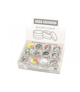 Τρίφτης καπνού MADO Metal Grinder 661-2196 - 2 parts 30mm (κουτί 24τεμ)