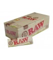 Χαρτάκια στριφτού αυθεντικά αλεύκαντο Raw συσκευασία 50 τεμαχίων με 60 φύλλα