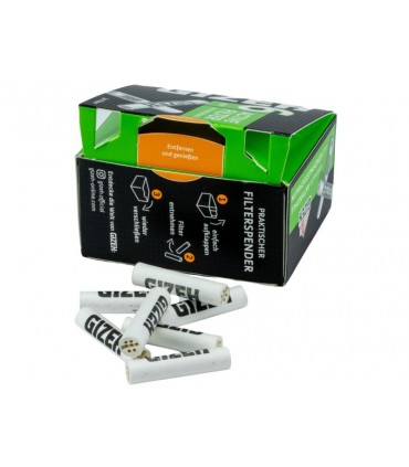 Φιλτράκια GIZEH 6mm Ενεργού Άνθρακα Active Filter 34 Green