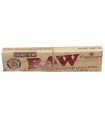 Χαρτάκια RAW Organic Hemp Connoisseur Kingsize Slim  με 32 Φύλλα και 32 Τζιβάνες - 1 Πακετάκι