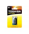 TOSHIBA 9V HIGH POWER ΑΛΚΑΛΙΚΗ (1 ΜΠΑΤΑΡΙΑ)