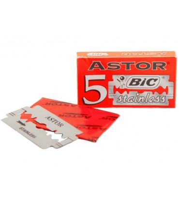 BIC ASTOR Stainless -Ανταλλακτικές λεπίδες Ασφαλείας (Συσκ. 5 τμχ.)