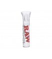 Τζιβάνα Γυάλινη Raw Glass X-Tips Πεπλατυσμένη 8mm - 1 Τεμάχιο