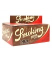 Smoking BROWN King Size 33 Ακατέργαστο Χαρτάκια Στριφτού (Κουτί 50τεμ)