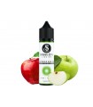 STEAM CITY DOUBLE APPLE FLAVOUR SHOT 12/60ML (πράσινο και κόκκινο μήλο)