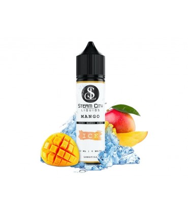 STEAM CITY MANGO ICE FLAVOUR SHOT 10/60ML (μάνγκο με πάγο)