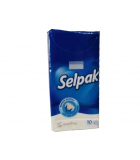 10 * SELPAK ΧΑΡΤΟΜΑΝΤΗΛΑ 4 φύλλων (Συσκευασία 10τεμ)