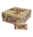 Τζιβάνες Raw Perforated Wide Tips Ακατέργαστες Φαρδιές Διάτρητες Φαρδιές - 50 Πακετάκια