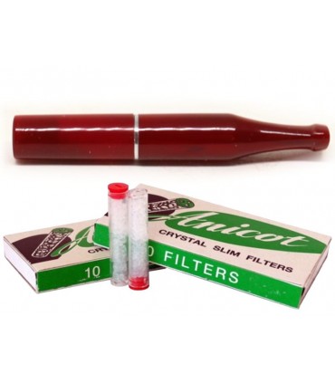 Πίπα τσιγάρου ANICOT ΜΠΟΡΝΤΟ LUXOR SLIM (6mm)