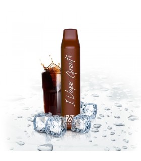 Ηλεκτρονικό τσιγάρο μιας χρήσης IVG BAR Plus 800 COLA ICE 20mg (κόλα με πάγο) 2ml