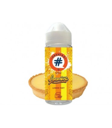 HASHTAG FLAVORSHOTS LEMONOTARTA Shake and Vape 24/120ML (τάρτα λεμόνι)