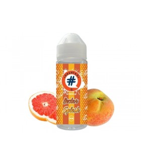 HASHTAG FLAVORSHOTS NECTAR SPLASH Shake and Vape 24/120ML (εσπεριδοειδή με νεκταρίνια)