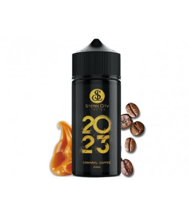 STEAM CITY 2023 CARAMEL COFFEE FLAVOUR SHOT 24/120ML (καφές και καραμέλα)