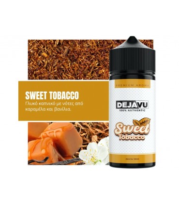 ΝΤΕΖΑΒΟΥ 100% AUTHENTIC Flavour Shot SWEET TOBACCO 25ml / 120ml (γλυκό καπνικό με καραμέλα και βανίλια)