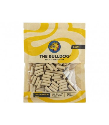 THE BULLDOG Pre-rolled Filter Tips 6mm SLIM 120 ΦΙΛΤΡΟΤΖΙΒΑΝΕΣ - 1 πακετάκι