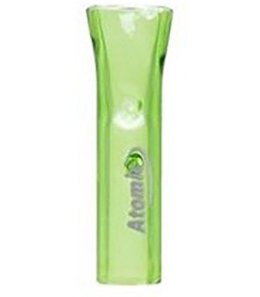 Τζιβάνα χρωματιστή γυάλινη Atomic Joint Mouth Tip Πεπλατυσμένη - 1 Τεμάχιο