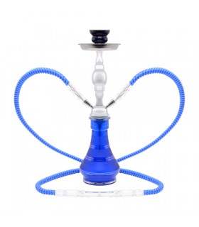 Ναργιλές με δύο σωλήνες Atomic Lining Blue 45cm 0230568