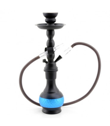 Ναργιλές με ένα σωλήνα Atomic Diamond Blue 45cm 0230485