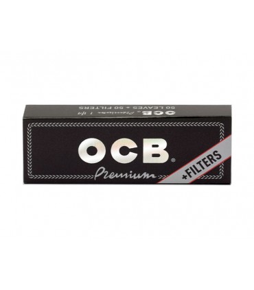 OCB PREMIUM 1 1/4 + TIPS 50 ΧΑΡΤΑΚΙΑ ΜΕ ΤΖΙΒΑΝΕΣ