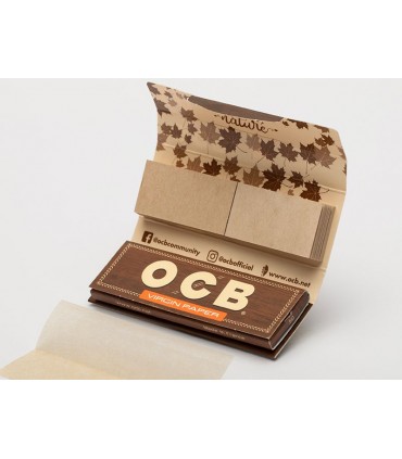 OCB VIRGIN 1 1/4 + TIPS ΜΕ ΤΖΙΒΑΝΕΣ ΑΚΑΤΕΡΓΑΣΤΑ 50 (ΚΟΥΤΙ ΤΩΝ 24ΤΕΜ)