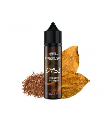 STEAM CITY OBI TOBACCO STRAIGHT FLAVOUR SHOT 12/60ML (καπνικό)