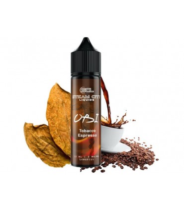 STEAM CITY OBI TOBACCO ESPRESSO FLAVOUR SHOT 12/60ML (καπνικό με καφέ)