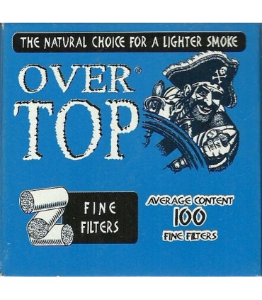 Φιλτράκια OVER TOP Regular 8mm - 1 πακετάκι