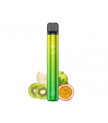 Ηλεκτρονικό τσιγάρο μιας χρήσης ELF BAR EB 600V2 KIWI PASSION FRUIT GUAVA 20mg (ακτινίδιο, φρούτα του πάθους και γκουάβα) 2ml