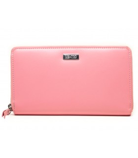 MENTZO L202 LIGHT PINK RFID SELENE ΔΕΡΜΑΤΙΝΟ ΠΟΡΤΟΦΟΛΙ