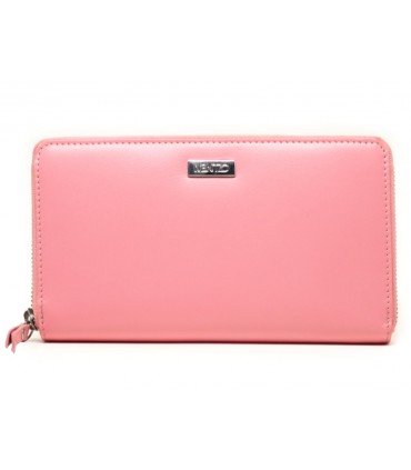 MENTZO L202 LIGHT PINK RFID SELENE ΔΕΡΜΑΤΙΝΟ ΠΟΡΤΟΦΟΛΙ