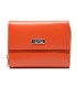 MENTZO L201 *ORANGE PAPAYA* RFID CALYPSO ΔΕΡΜΑΤΙΝΟ ΠΟΡΤΟΦΟΛΙ