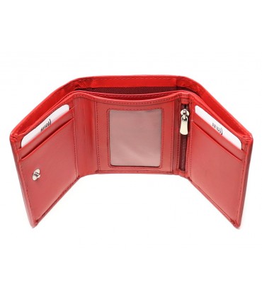 MENTZO L301 RED RFID IRIS ΔΕΡΜΑΤΙΝΟ ΠΟΡΤΟΦΟΛΙ