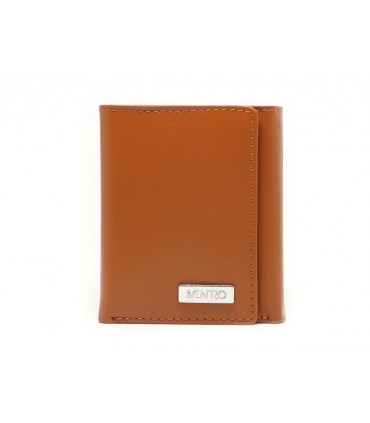 MENTZO L301 TAN RFID IRIS ΔΕΡΜΑΤΙΝΟ ΠΟΡΤΟΦΟΛΙ