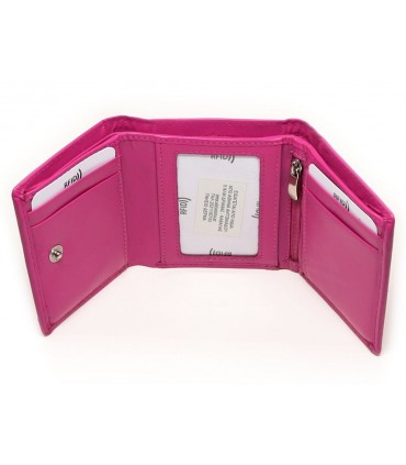 MENTZO L301 ΦΟΥΞ RFID IRIS ΔΕΡΜΑΤΙΝΟ ΠΟΡΤΟΦΟΛΙ