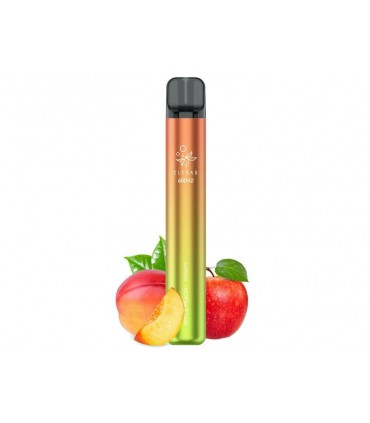 Ηλεκτρονικό τσιγάρο μιας χρήσης ELF BAR EB 600V2 APPLE PEACH 20mg (μήλο και ροδάκινο) 2ml