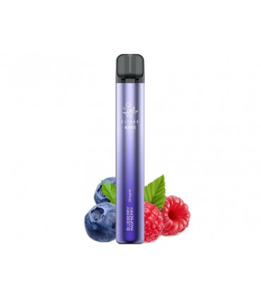 Ηλεκτρονικό τσιγάρο μιας χρήσης ELF BAR EB 600V2 BLUEBERRY RASPBERRY 20mg (κόκιννα και μπλε βατόμουρα) 2ml