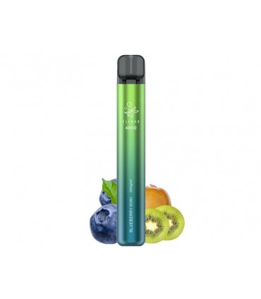Ηλεκτρονικό τσιγάρο μιας χρήσης ELF BAR EB 600V2 BLUEBERRY KIWI 20mg (βατόμουρο και ακτινίδιο) 2ml