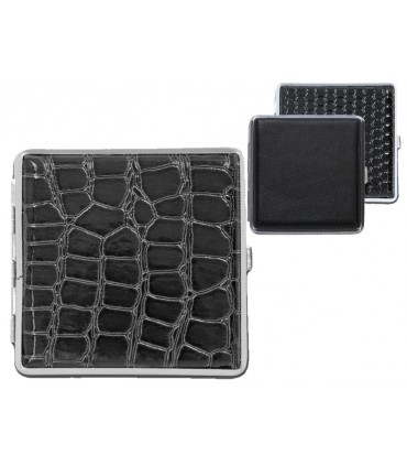 Ταμπακιέρα για 20 κανονικά τσιγάρα Ophone PVC 665-9044 ΣΕ ΔΙΑΦΟΡΑ ΜΑΥΡΑ ΣΧΕΔΙΑ