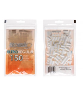 Φιλτράκια ATOMIC 150 FILTROREGULAR 8mm Art 0163100 (κουτί με 18 σακουλάκια)