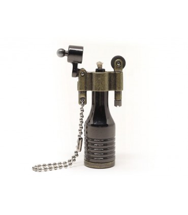 Αναπτήρας πέτρας Βενζίνης GENTELO 663-3093 WIND FLAME μεταλλικός