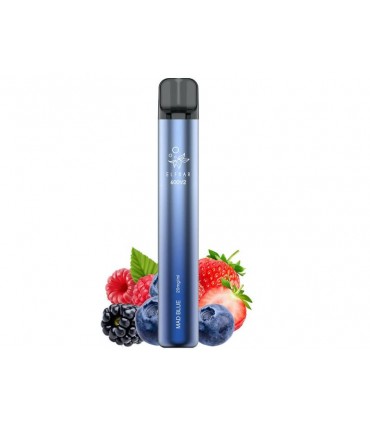 Ηλεκτρονικό τσιγάρο μιας χρήσης ELF BAR EB 600V2 MAD BLUE 20mg (βατόμουρα και φράουλα) 2ml