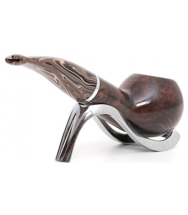 SAVINELLI MORELLINA 321 SMOOTH BROWN 9mm πίπα καπνού