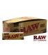 Κουτί 50 Χαρτάκια Στριφτού Raw Single Wide Classic με κομμένες γωνίες