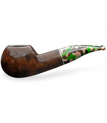 SAVINELLI CAMOUFLAGE 320 SMOOTH DARK BROWN 9mm πίπα καπνού (P404LMS-9)