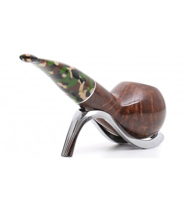 SAVINELLI CAMOUFLAGE 320 SMOOTH DARK BROWN 9mm πίπα καπνού (P404LMS-9)
